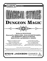 GURPS Magical Styles: Dungeon Magic – Cover