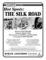 GURPS Hot Spots: The Silk Road – Cover