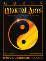 GURPS Martial Arts (for GURPS Third Edition)