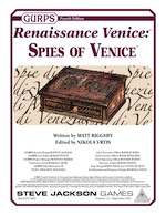 GURPS Renaissance Venice: Spies of Venice – Cover