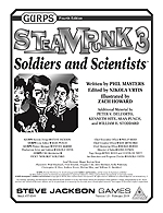 GURPS Steampunk 3: Soldiers and Scientists – Cover