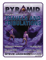 Pyramid #3/121: Travels and Tribulations